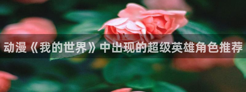 age动漫omofun：动漫《我的世界》中出现的超级英雄角色推荐