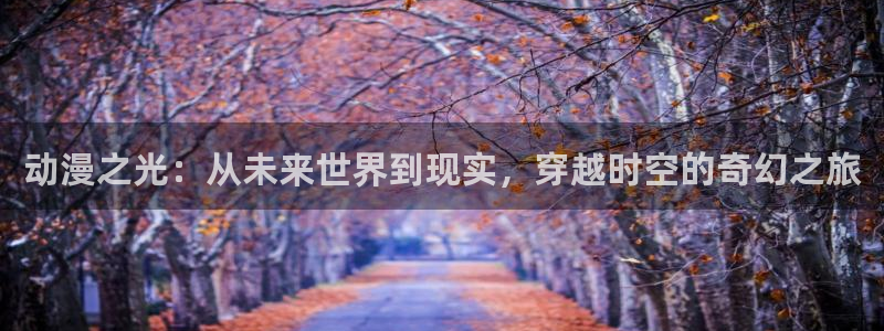 age动漫网官网入口：动漫之光：从未来世界到现实，穿越时空的奇幻之旅